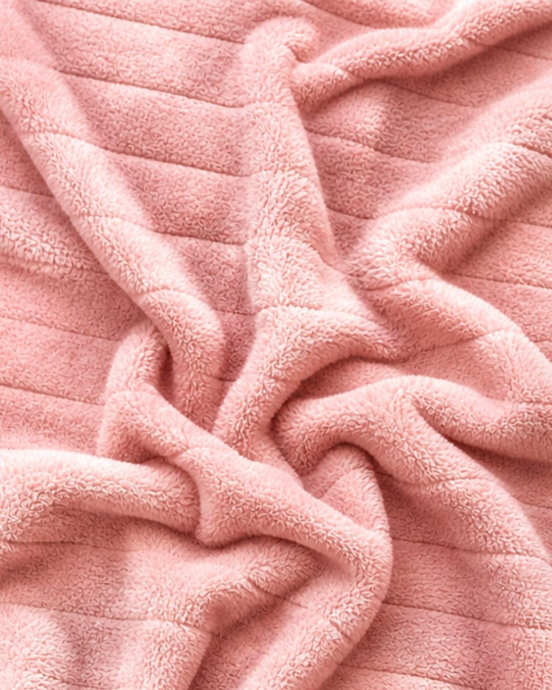 Personalised Pink Bow & Hearts Baby Blankie